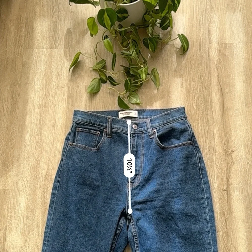 The Ankle Straight Ultra High Rise Jean - Curve Love Dark Wash
